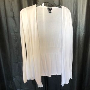 Rue 21 white cardigan